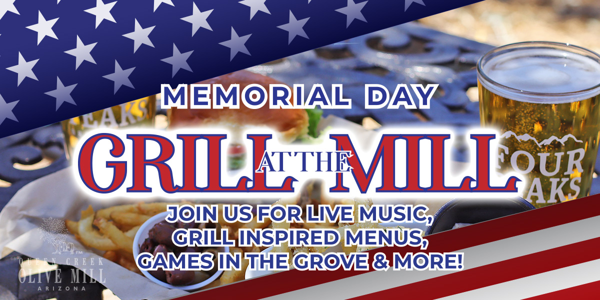 Memorial Day Weekend: Grill at the Mill