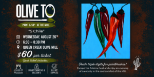 Olive To Paint and Sip - 5 Chile