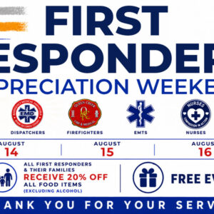 First Responder Appreciation Weekend