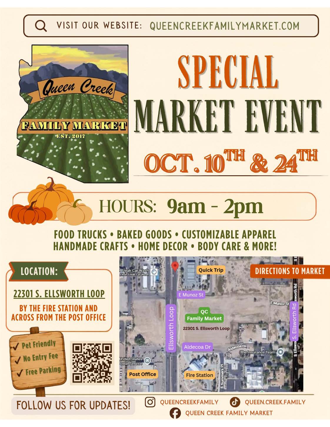 Queen Creek Family Market - Special Market Event